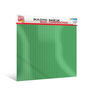 Block Tech Base de construction en vert 15.7" X 15.7"