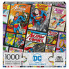 DC Comics, Action Comics 1000-Piece Jigsaw Puzzle Superman Retro Collage Book Artwork with Poster Included
