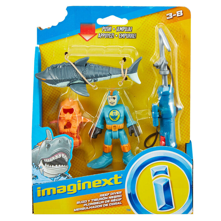 Imaginext - Plongeur de récif