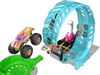 HotWheels - Monster Trucks - Coffret Phosphorescent Défi Looping - Notre exclusivité