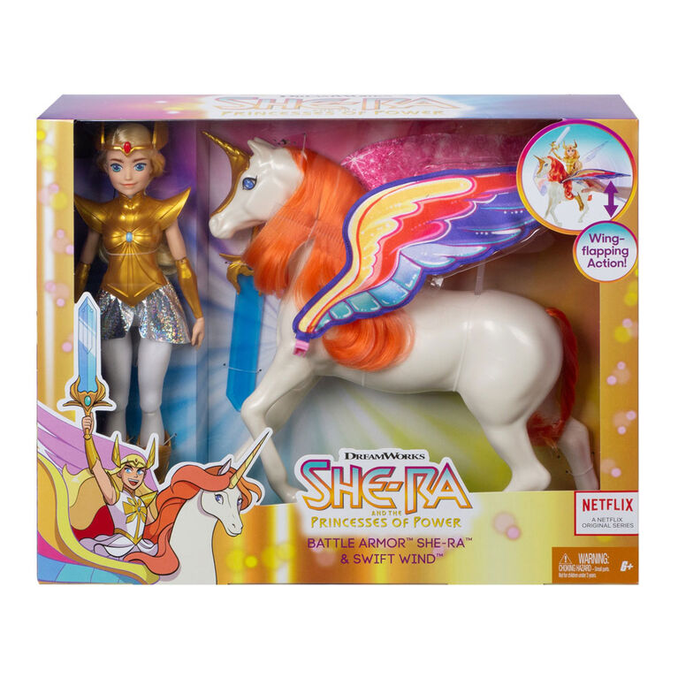 She-Ra and the Princesses of Power Battle Armor She-Ra & Swift Wind Dolls - English Edition