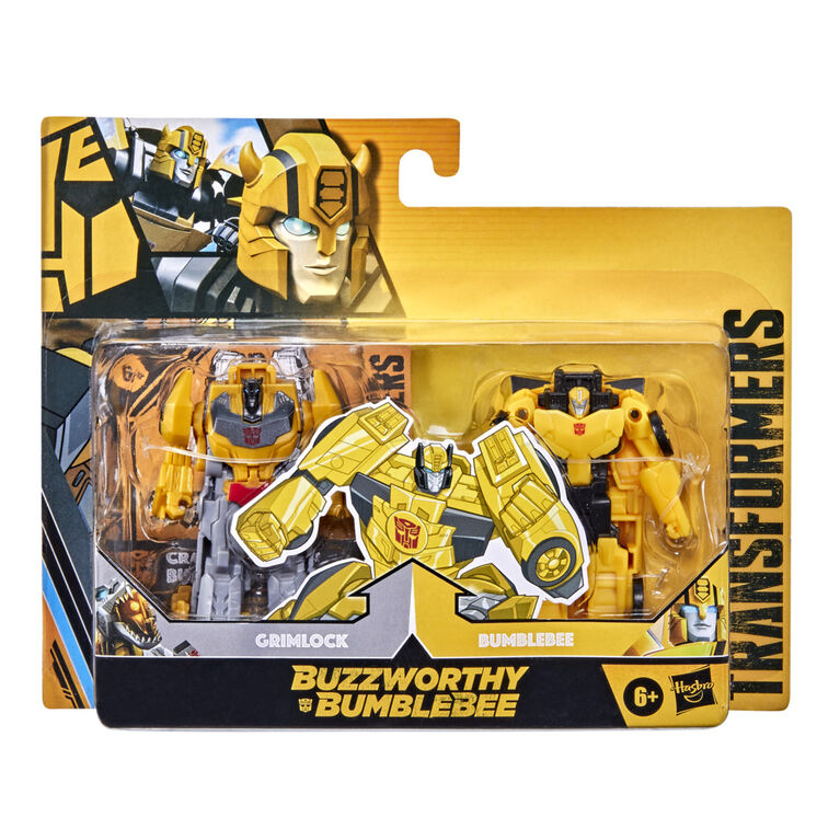 Transformers Buzzworthy Bumblebee Crash Combiners Bumblegrim - Notre exclusivité