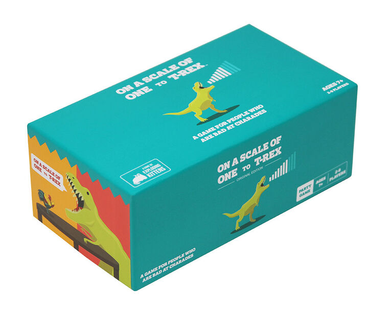 Exploding Kittens - On a Scale from One to T-Rex