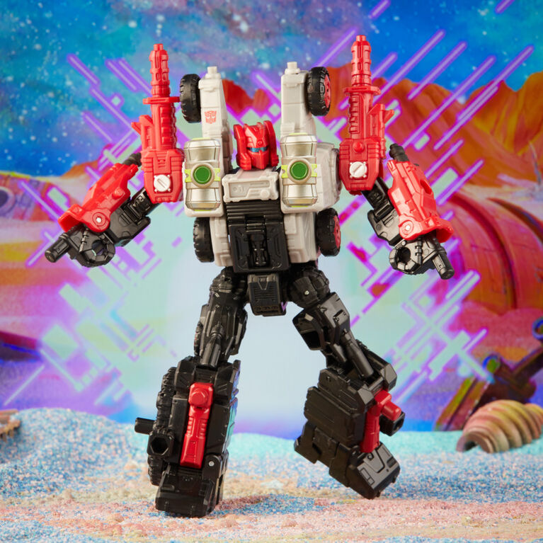 Transformers Toys Generations Legacy Deluxe Red Cog Weaponizer Action Figure, 5.5-inch - R Exclusive