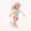 Our Generation, Coral, 18-inch Posable Surfer Doll