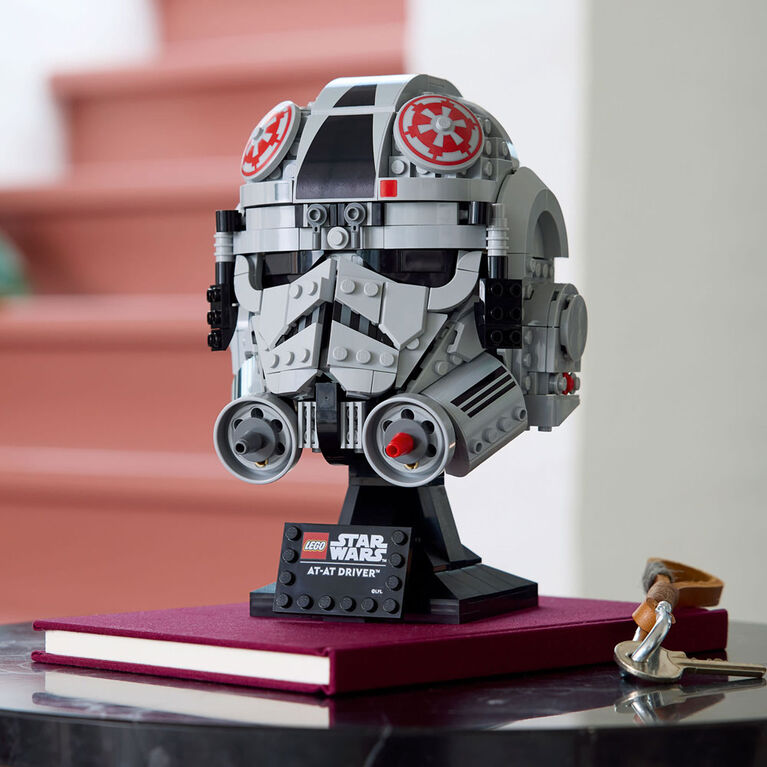 LEGO Star Wars: The Empire Strikes Back AT-AT Driver Helmet Building Set for Adults - Collectible Build-and-Display Set - 75429