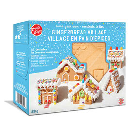 Ez Build Gingerbread Mini Village Kit
