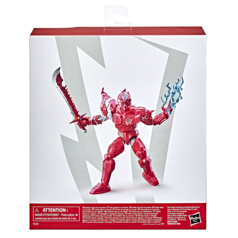 Power Rangers Lightning Collection In Space Red Ecliptor 6-Inch Premium Collectible Action Figure Toy