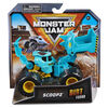 Monster Jam, Official Scoopz Dirt Squad Scooper Monster Truck with Moving Parts, 1:64 Scale Die-Cast Vehicle