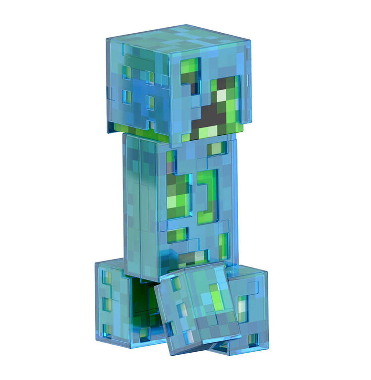 Minecraft Diamond Level Creeper, 5.5-inch Collector Action Figure