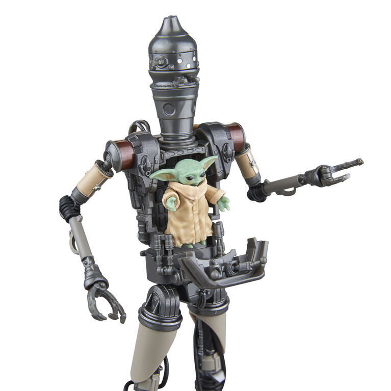 Star Wars The Black Series IG-12 & Grogu, Star Wars: The Mandalorian Deluxe Collectible 6 Inch Action Figure 2-Pack
