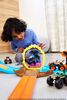Hot Wheels Monster Trucks Pit And Launch Bone Shaker Play Set