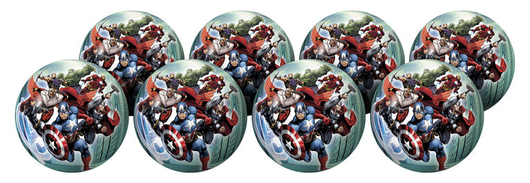 Emballage De 8 Ballons De 10 po Avec Pompe Avengers