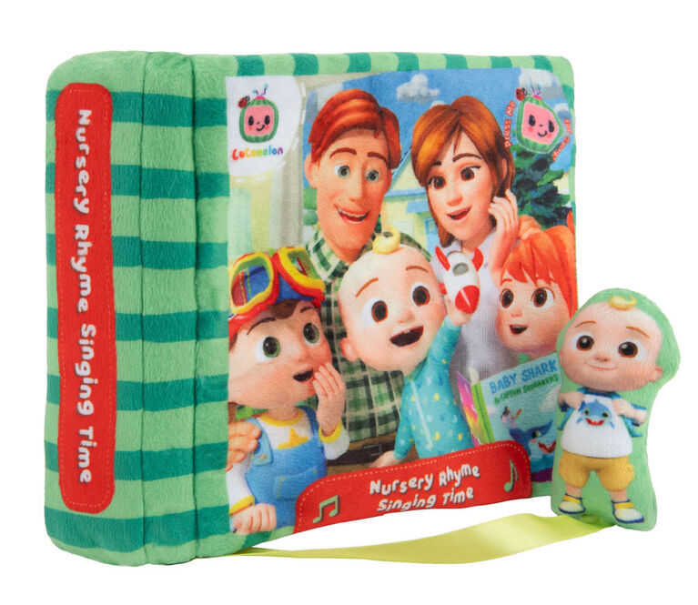 Cocomelon Musical Plush Book - English Edition