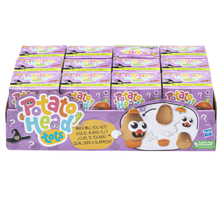 Potato Head Tots Spooky Spuds Collectible Figures,Potato Head Characters Unboxing Toy
