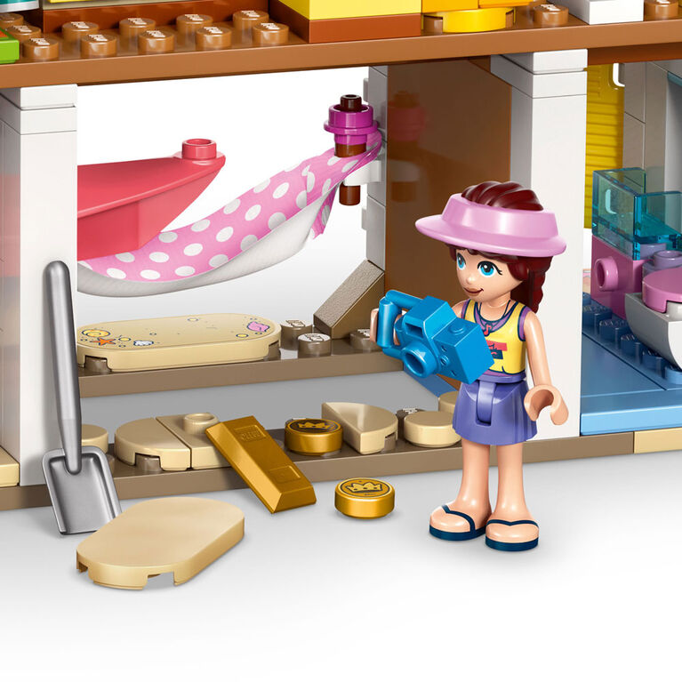 LEGO Friends La Maison sur la Plage et les Phoques - Ensemble de Construction avec 3 Minipoup&eacute;es et 2 Phoques - 42699