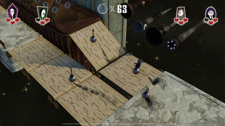 PlayStation 4-The Addams Family Mansion Mayhem