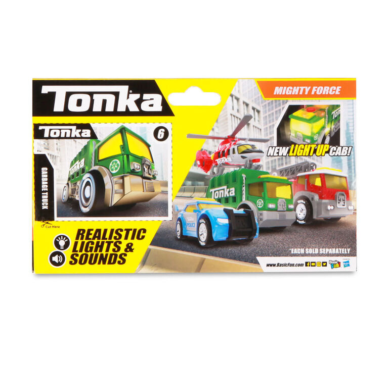 Tonka - Mighty Force Lumière et son - Camion À Ordures