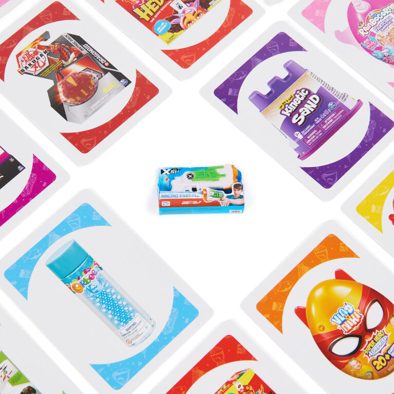 Mini Brands Shop and Swap Card Game with Collectible Toy Mini Brands Figure