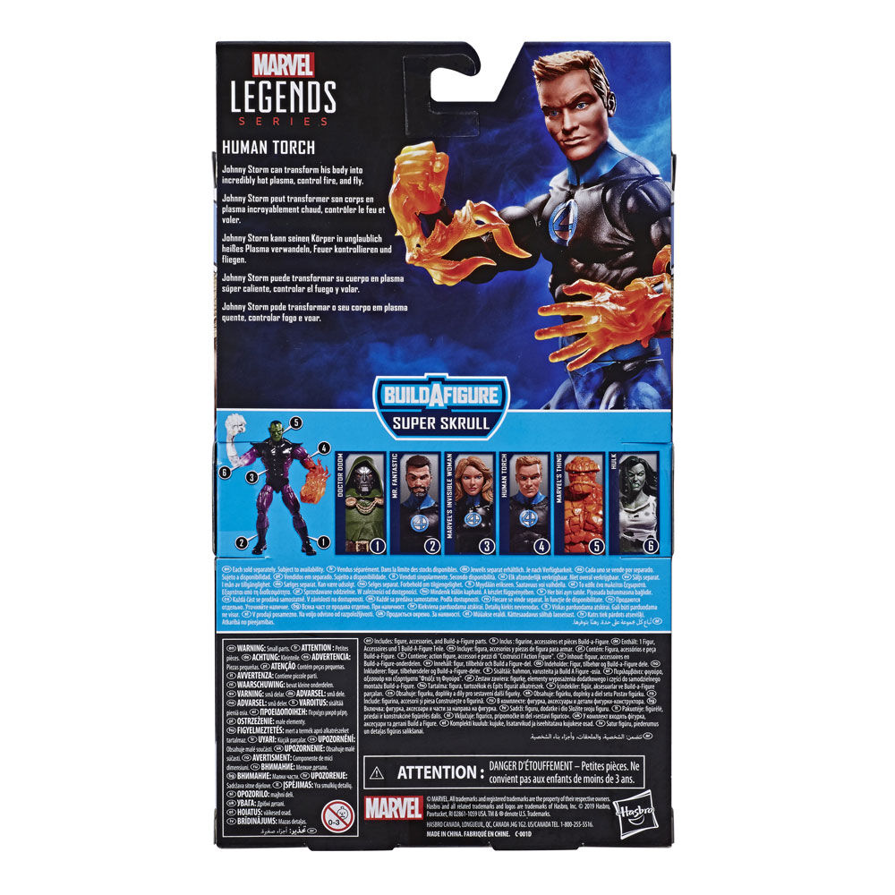 marvel legends johnny storm