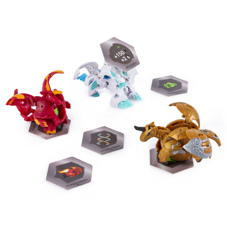 Bakugan, Battle Brawlers Starter Set with Bakugan Transforming Creatures, Haos Howlkor | Toys R ...