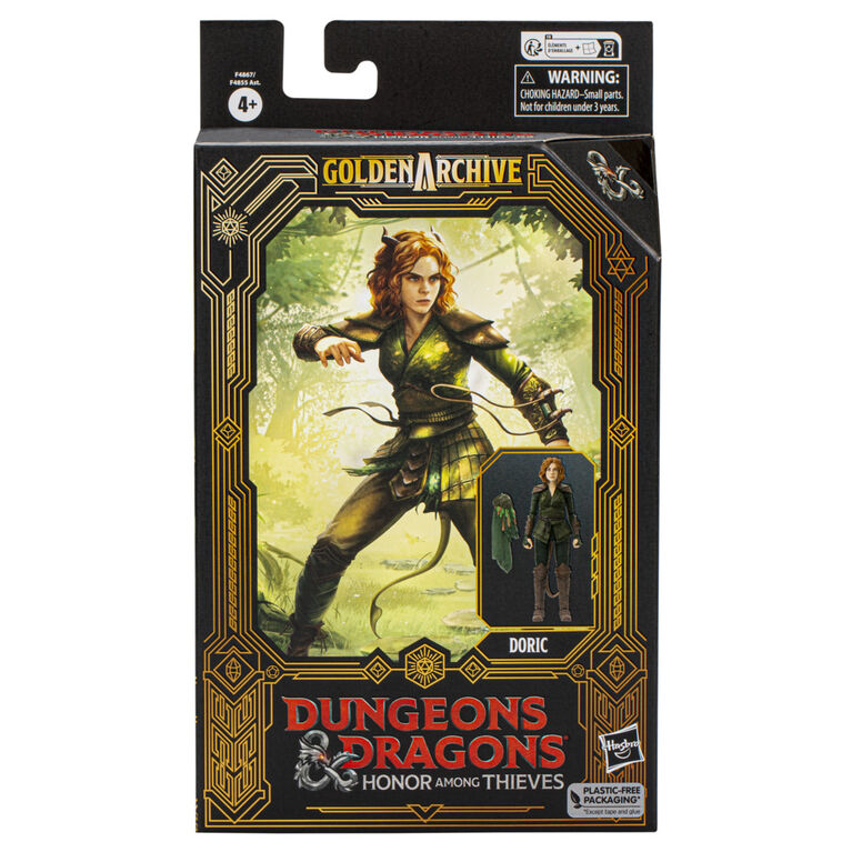Dungeons and Dragons : L'honneur des voleurs, Golden Archive, figurine de collection Doric de 15&nbsp;cm, figurines D&D de 15&nbsp;cm