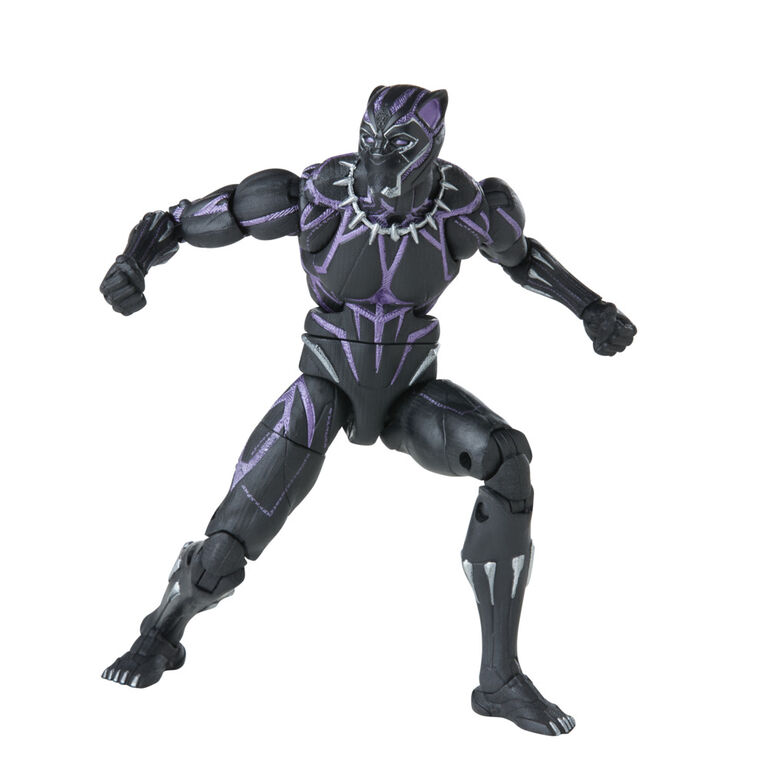 Marvel Legends Series Black Panther Legacy Collection Black Panther 6-inch Action Figure Collectible Toy, 3 Accessories