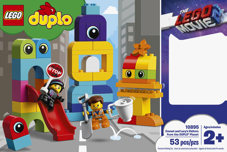 LEGO Les visiteurs de la planète DUPLO d'Emmet et Lucy LEGO Movie 2
