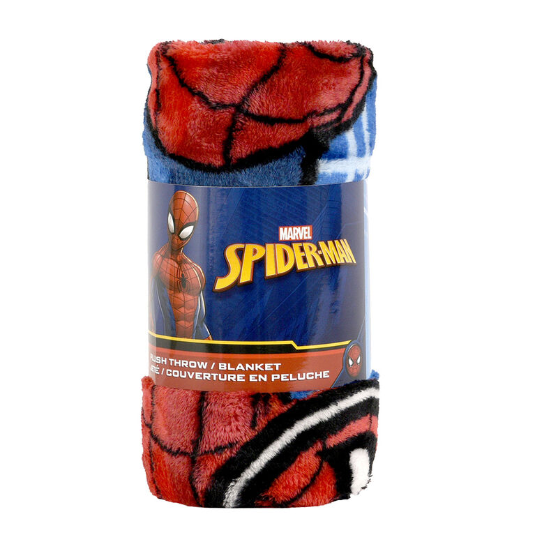 Marvel Spiderman Kids Throw Blanket, 40" x 50"