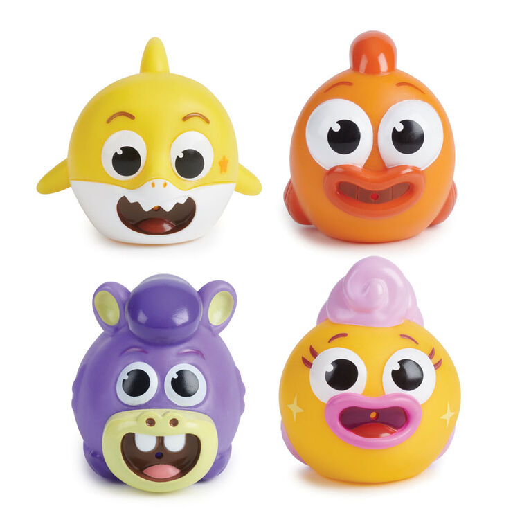 Jouets de bain - Jouets de bain - Set de 4 animaux qui giclent de l'eau -  Facile à