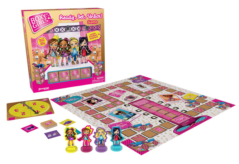 Goliath Games: Boxy Girls: Ready Set Unbox! Game