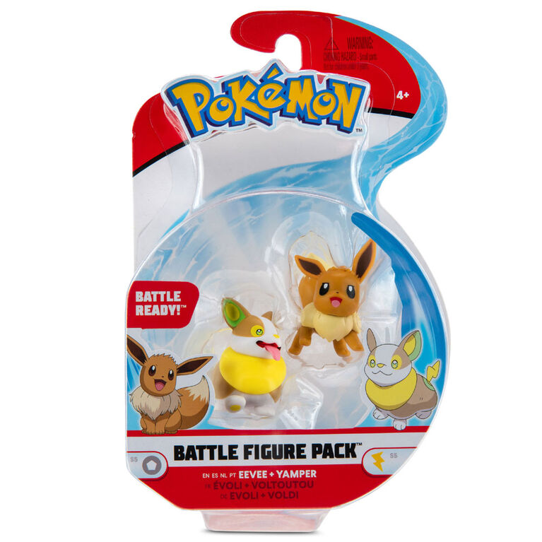 Pokémon - Battle Figure 2-Pack - Eevee #3 & Yamper