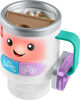 Fisher-Price Laugh & Learn Wake Up & Learn Coffee Mug Baby Musical Toy, Multilanguage Version 