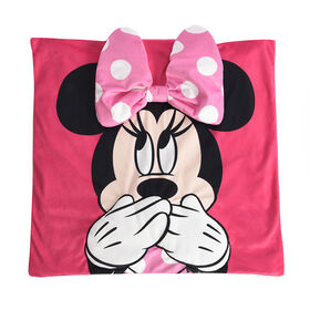Couverture lest&eacute;e pour jeune (53 &times; 53 cm) sous licence - Minnie Mouse de Disney