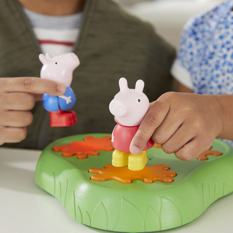 Peppa Pig Jouer dans la boue, jeu de plateau