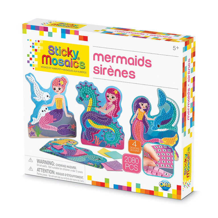 Sticky Mosaics® Mermaids