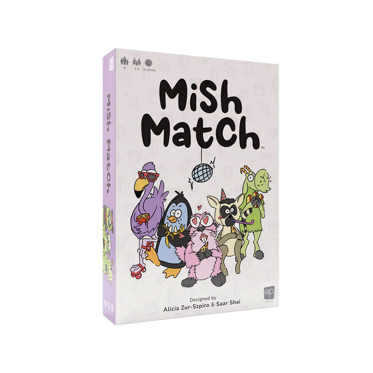 USAopoly Mish Match Card Game - English Edition