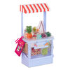 Our Generation, Farmer's Market Set, Play Food Stand for 18-inch Dolls