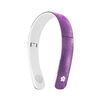 Casque d"écoute Bluetooth sans fil bombe de scintillement - violet