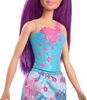 Barbie-Coffret poupée et licorne-avec selle, brosse et accessoires