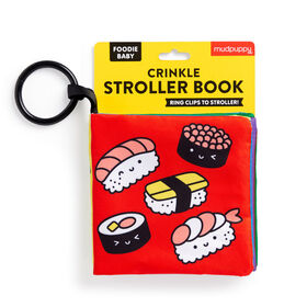 Foodie Baby Crinkle Fabric Stroller Book - Édition anglaise