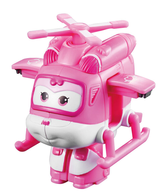 Super Wings Transform-a-Bots,  paquet de 4 - Donnie/Dizzy/Jerome/Bello