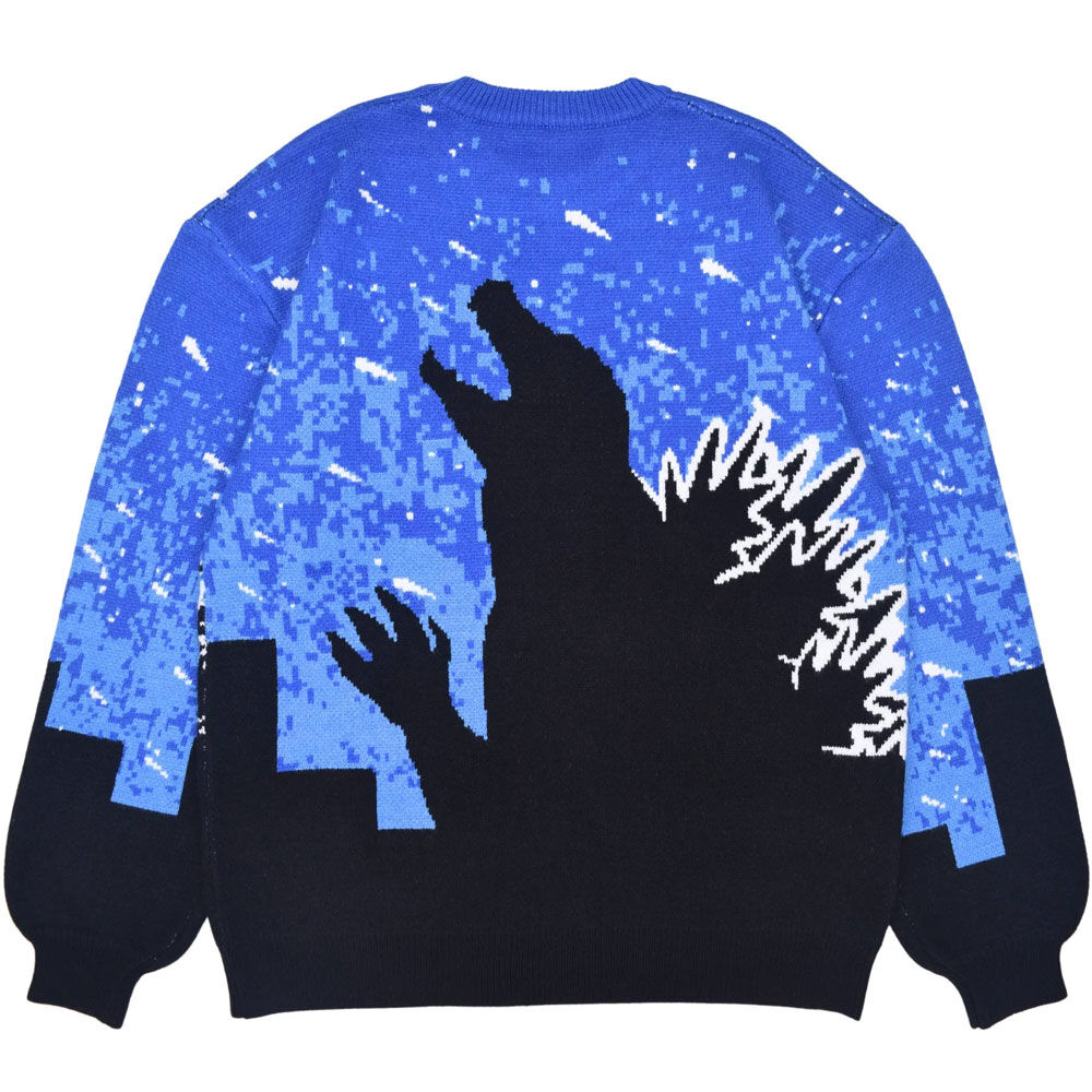 Steady Hands – Godzilla Silhouette Sweater