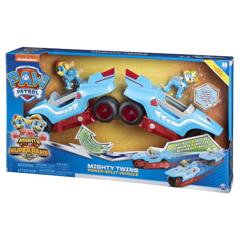 PAW Patrol Mighty Twins 2-in-1 Power Split Vehicle  051864