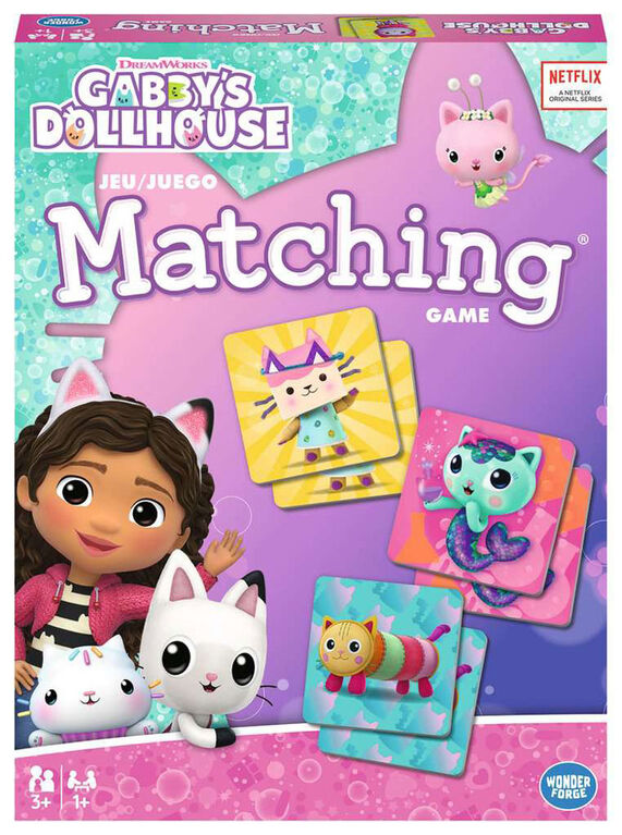 Wonder Forge Gabby's Dollhouse Matching