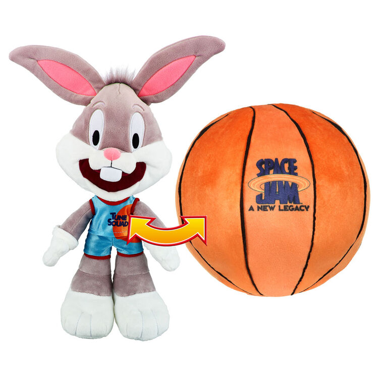 Space Jam S1 Transforming Plush - Bugs - English Edition | Toys R Us Canada