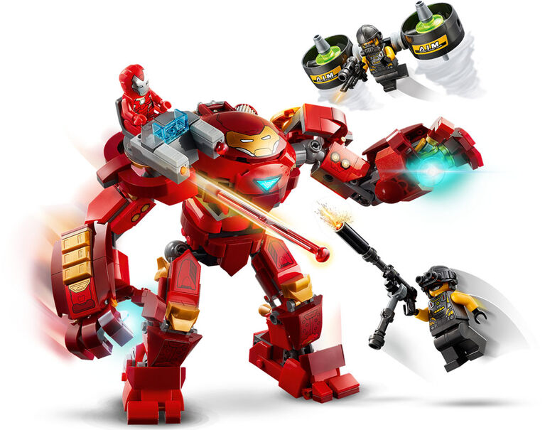 LEGO Super Heroes Iron Man Hulkbuster contre un agent de l 76164 (456 pièces)