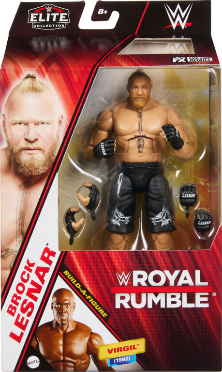 WWE Action Figure Elite Collection Royal Rumble Brock Lesnar Build-A-Figure