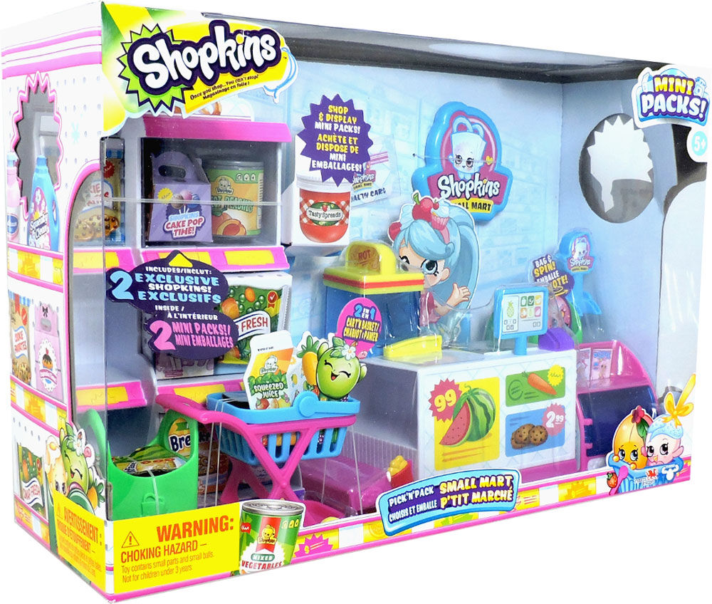 shopkins pick n pack small mart