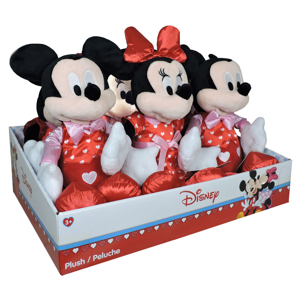 Valentine mickey hot sale mouse plush